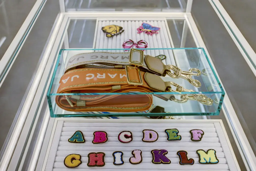 Accessories in the Marc Jacobs boutique in The Galleria in Houston