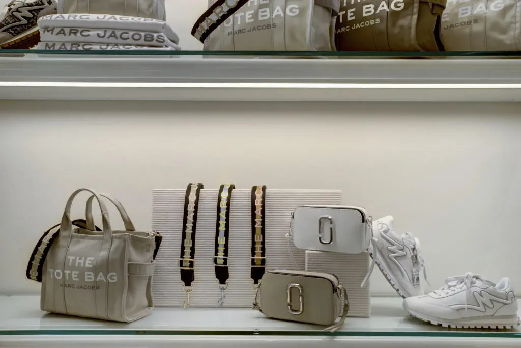 Accessories in the Marc Jacobs boutique in The Galleria in Houston