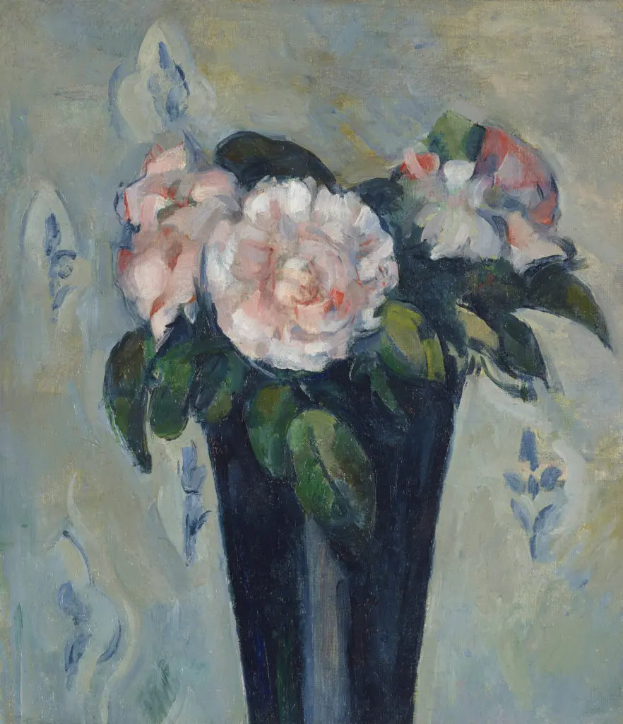 Paul Cezanne's "Le vase bleu sombre"
