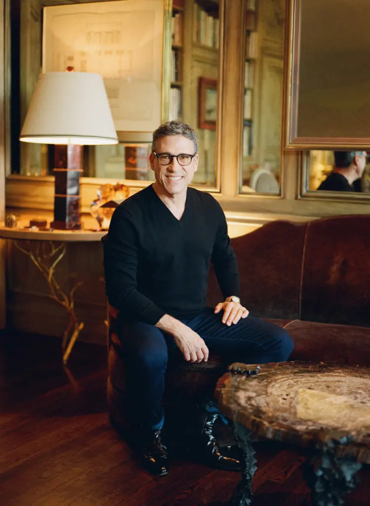 Jeffry Weisman is at Minotti Cucine (Photo Meg Messina)