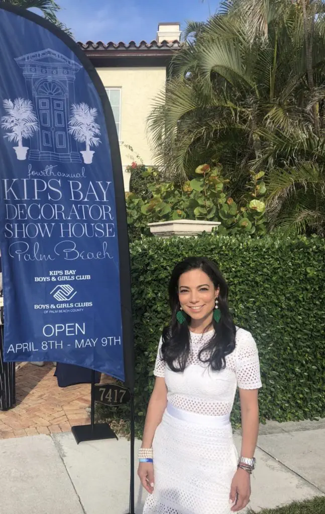 Nazira Handal with Kips Bay Decorator Show House is at Roche Bobois