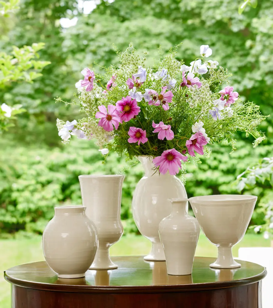 AERIN collaborates for the third time with celebrated potter France Palmer.