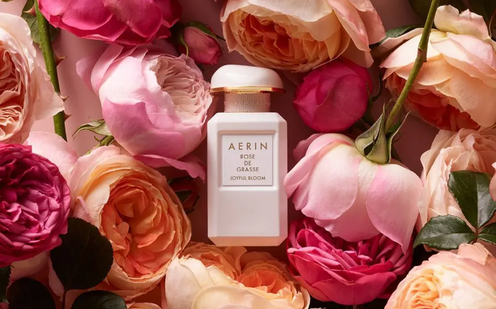 A special scent to celebrate AERIN's first decade - Rose de Grasse Joyful Bloom.