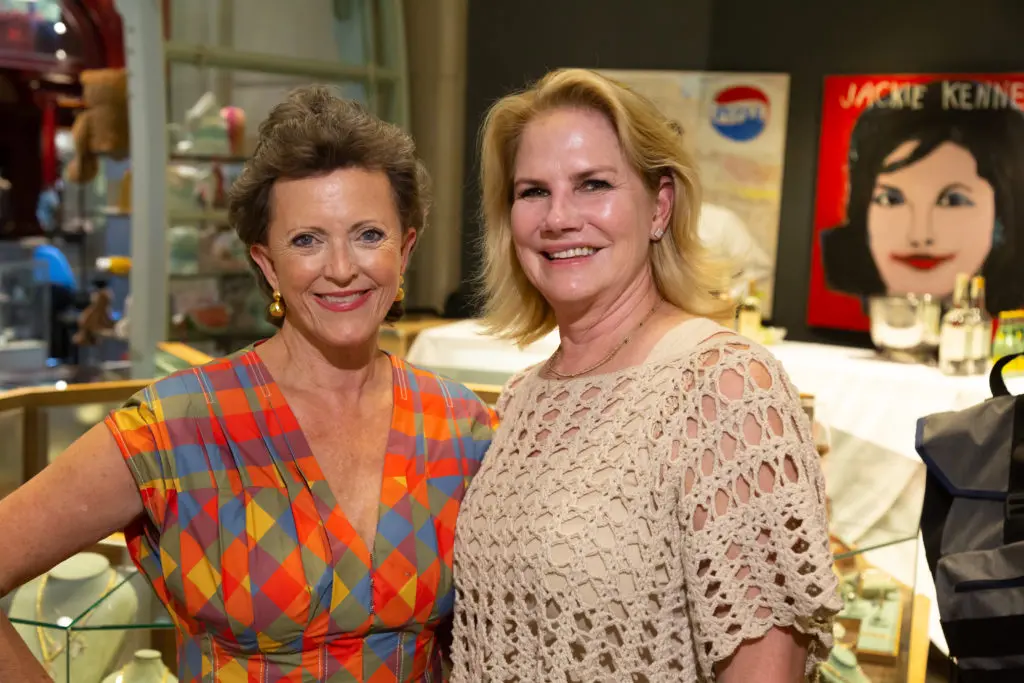 Ann Barbier-Mueller, Michelle Moussa. (Photography by Hal Samples) 