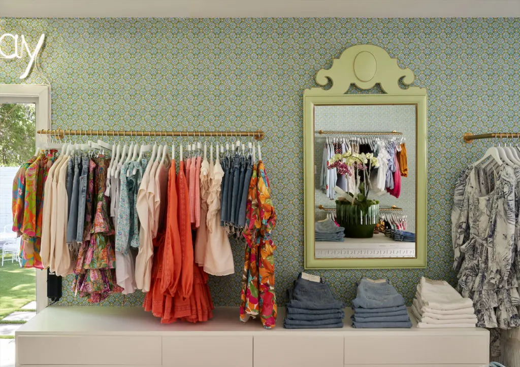 Inside Clover, the latest boutique from Dallas retailer Merry Vose. (Photo by Pär Bengtsson)