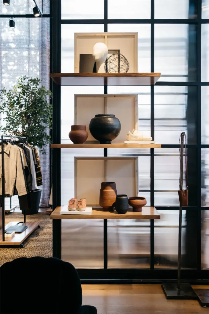 Home decor brands at The Conservatory in Houston include Georg Jensen, Saved Cashmere, and Phaidon books.  (Photo by Caroline Fontenot)
