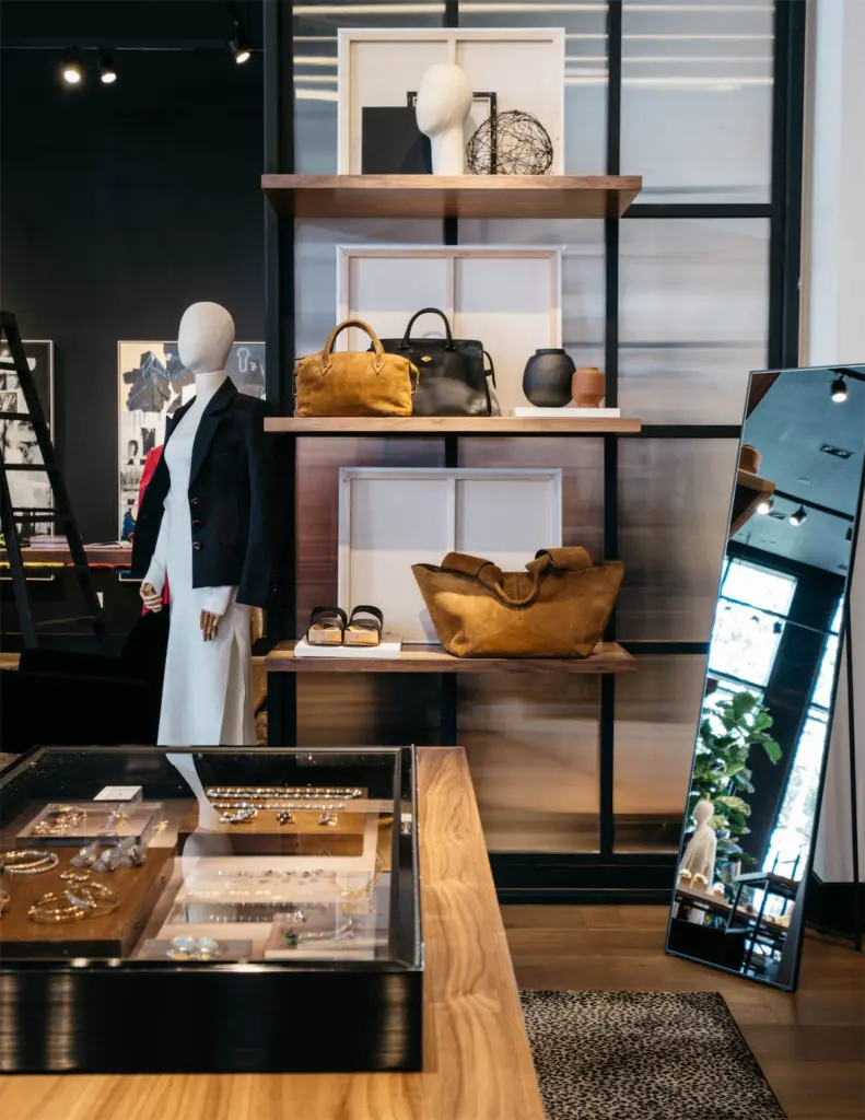 Women's accessories and bags from Metiér London, Paul Andrew, and Neous . (Photo by Caroline Fontenot)