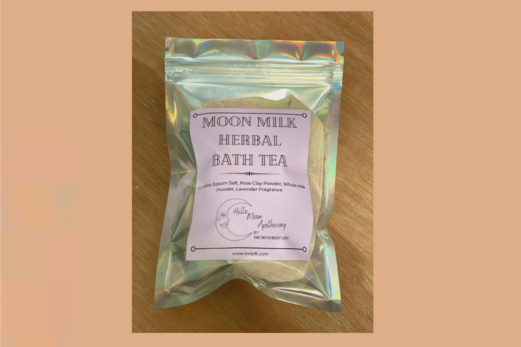 Hello Moon Apothecary's Moon Milk Herbal Bath Tea, $5