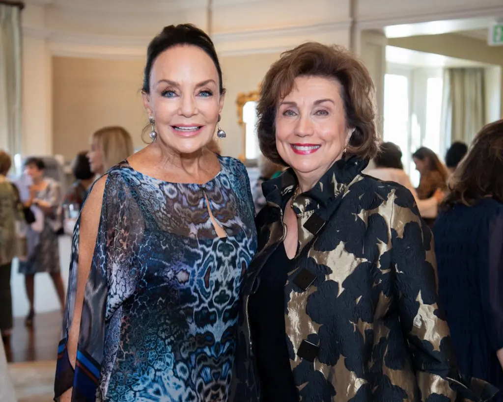 Missa Sutton, Renee Jongebloed at the Italian Cultural & Community Center Luncheon at River Oaks Country Club  (Photo by Michelle Watson)