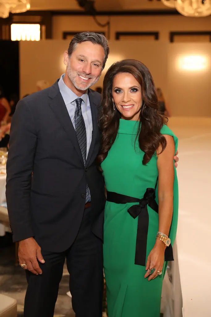 I.W. Marks Jewelers' Brad & Joanna Marks at the Best Dressed luncheon (Photo by Priscilla Dickson)
