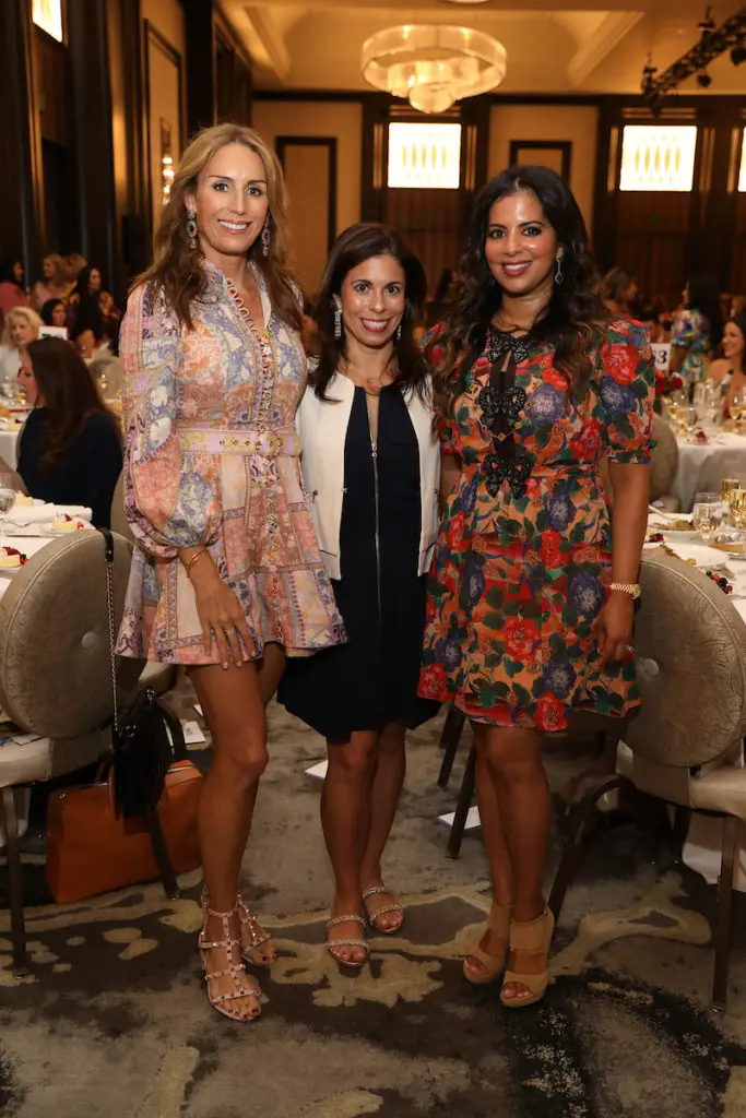 Brooke Bentley, Samira Salman, Elizabeth Abraham Colombowala  (Photo by Priscilla Dickson)