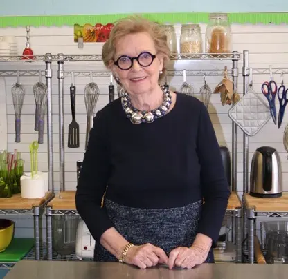 Peg Lee pictured in 2015 when she was honored with the Blue Plate, by Recipe for Success. (Courtesy of Hope Farms and Recipe for Success)
