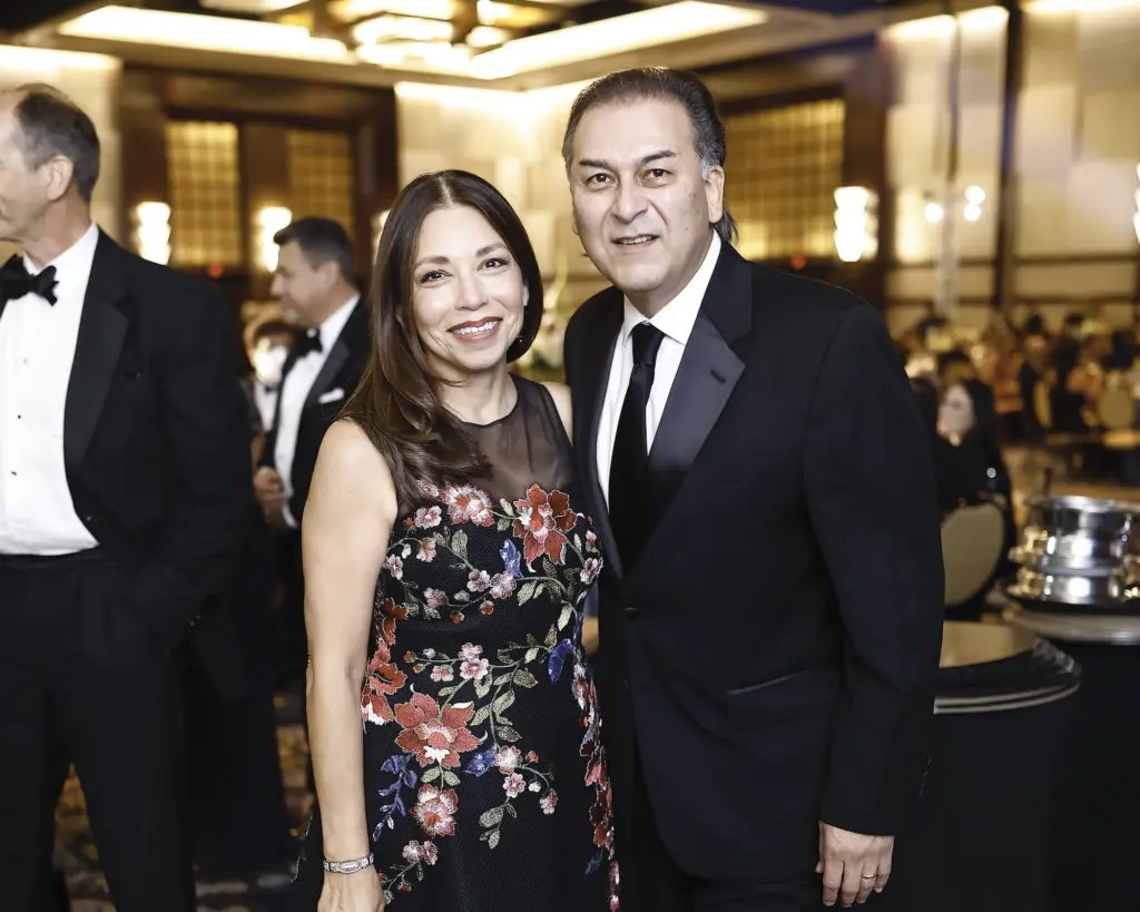 Honorees Laura & Rick Jaramillo at the Institute of Hispanic Culture  Houston 'Viva!' fundraiser (Photo by Quy Tran)