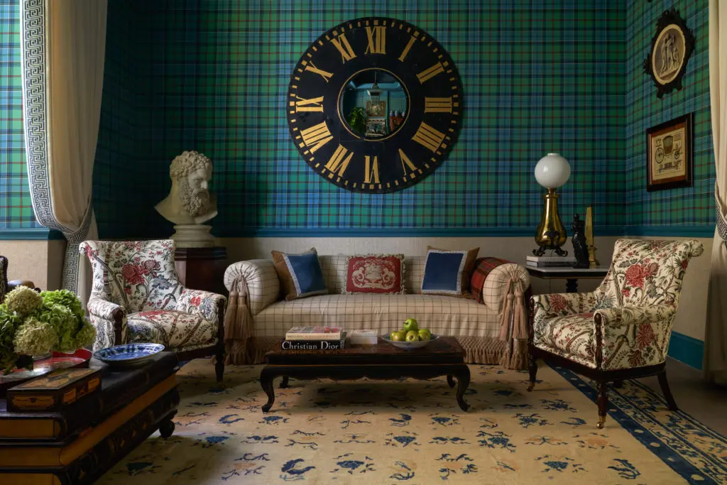 A classic American American Country House Study by Anthony Baratta (Photo by Nathan Schroder)