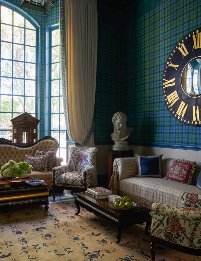 A classic American American Country House Study by Anthony Baratta (Photo by Nathan Schroder)