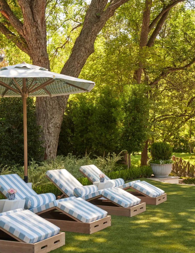 A serene outdoor retreat by From the Ground Up (Photo by Nathan Schroder)