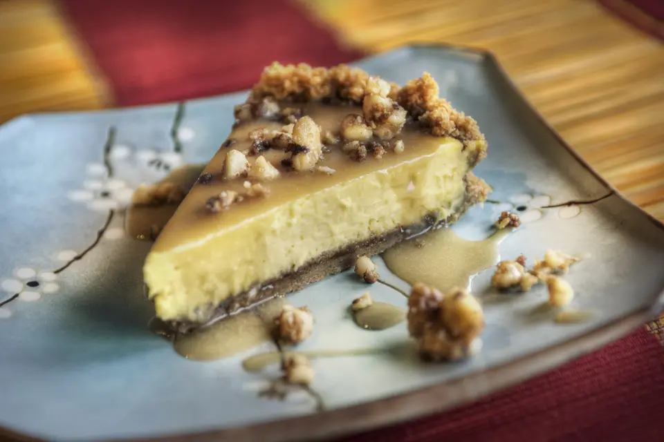 Kabocha cheesecake was once a seasonal treat at Shinjuku Station. Now it's served year round.
