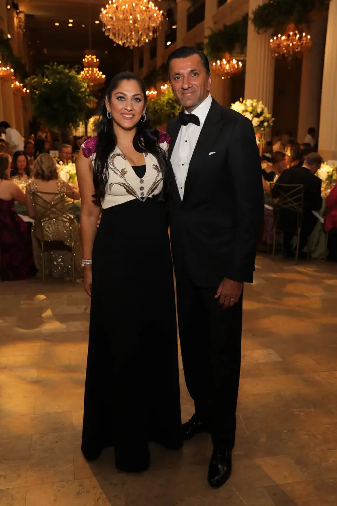 Sippi & Ajay Khurana at the Houston Symphony Opening Night gala (Photo by Priscilla Dickson)