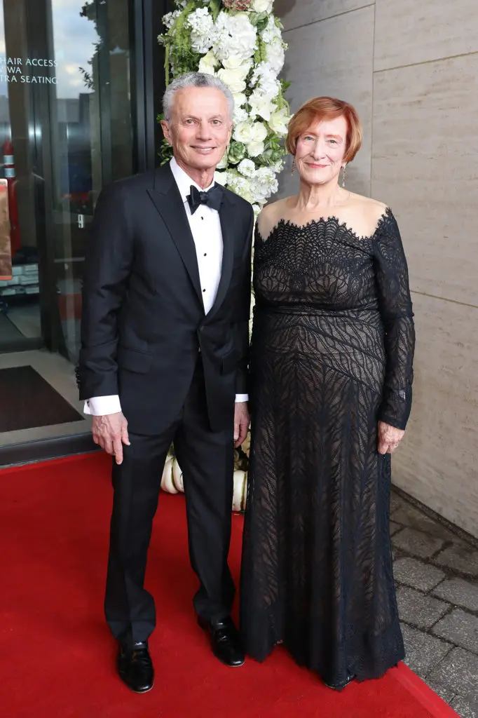 Dinner chairs Dennis & Susan Carlyle at the Houston Symphony Opening Night gala (Photo by Priscilla Dickson)
