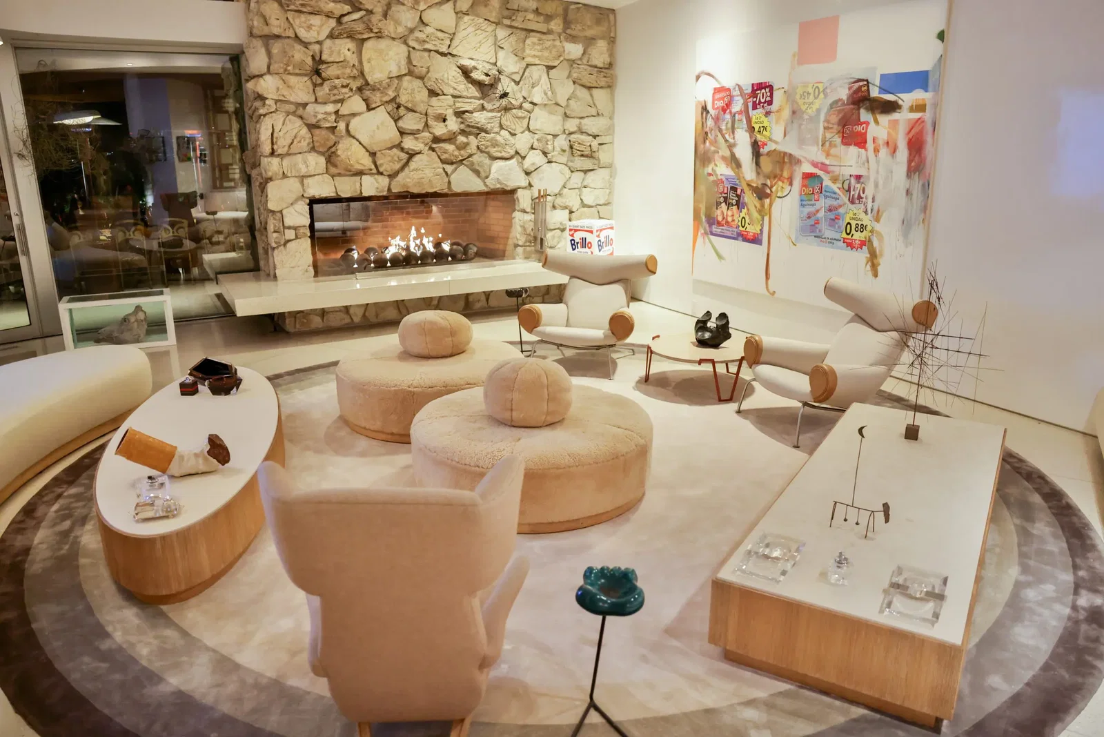 The Lopez living room