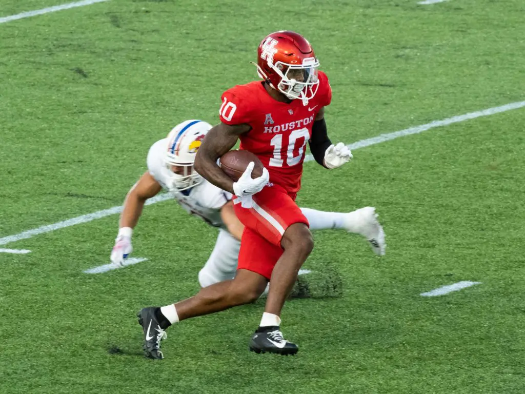 University of Houston  receiver Matthew Golden is already ready. (Photo by F. Carter Smith)