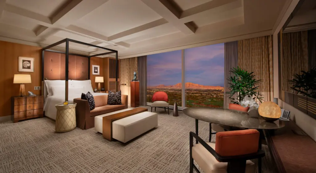 A newly unveiled Wynn Executive Tower Suite (courtesy of Wynn Las Vegas) 