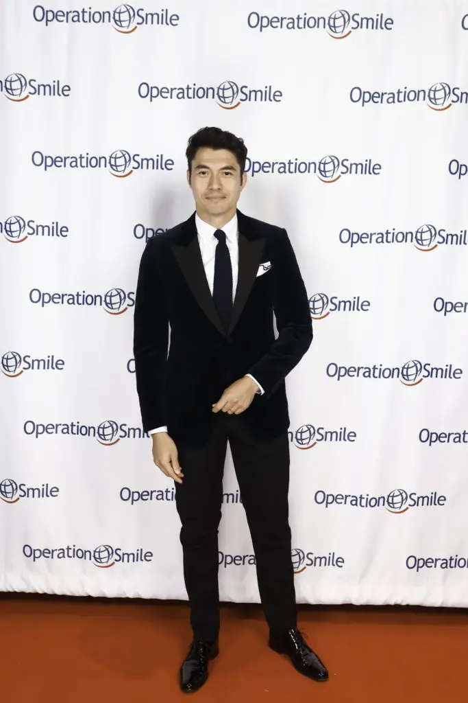 Special guest Henry Golding at the Operation Smile gala.