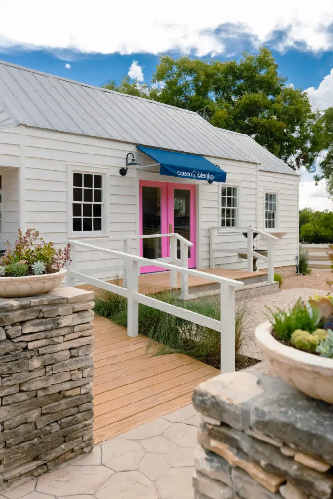 The new Casa Blanke nourishes body and soul in Round Top, Texas.  (Photo by Jose Rodriguez)