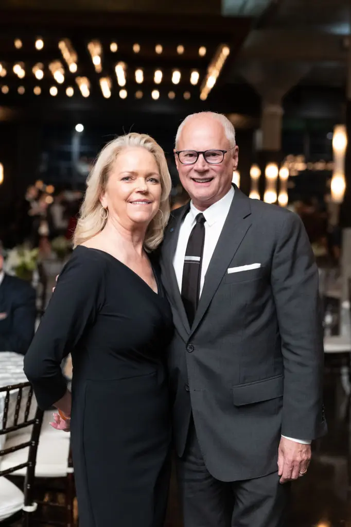 Chree Boydstun, Tripp Carter at La Nuit du Caviar at The Astorian.