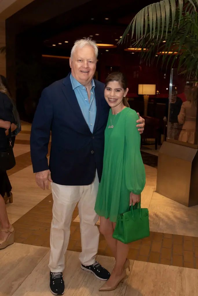 Bob and Lara Tafel, Chick Lit Luncheon presenting sponsors (Photo by Tamytha Cameron)