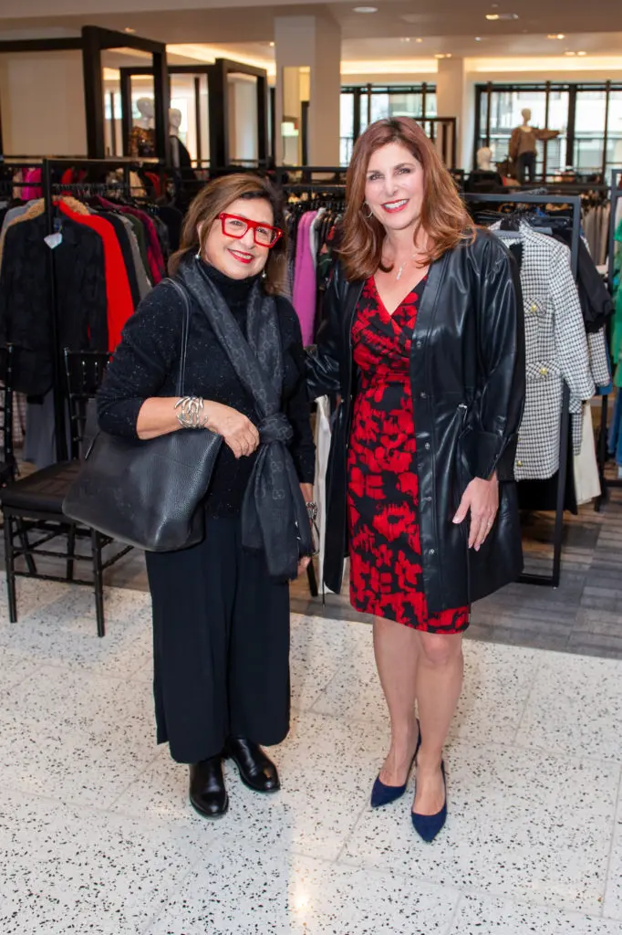 Roz Pactor, Cynthia Wolff at Tootsies presentation of designer Kobi Halperin. (Photo by Jacob Power)