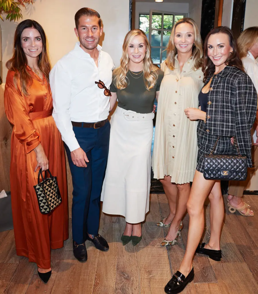 Julie Biggers, Tanner Moussa, Kathleen Hill, Jenica Williamson, Lauren Hill (Photo by Jonathan Zizzo)