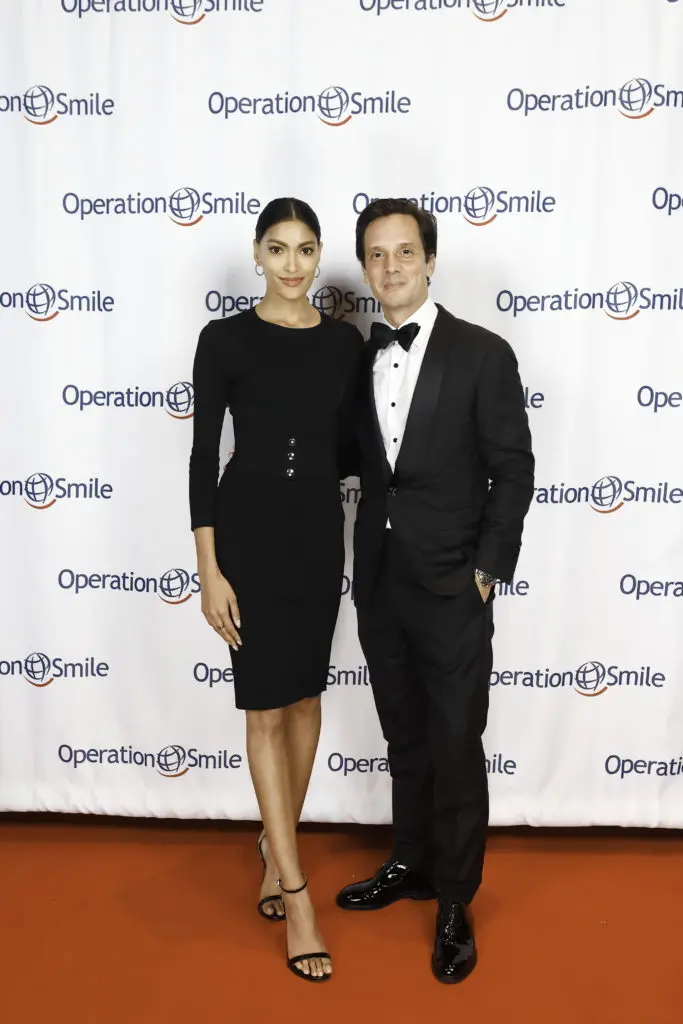 Pritika Swarup & John Giordana at the Operation Smile gala.