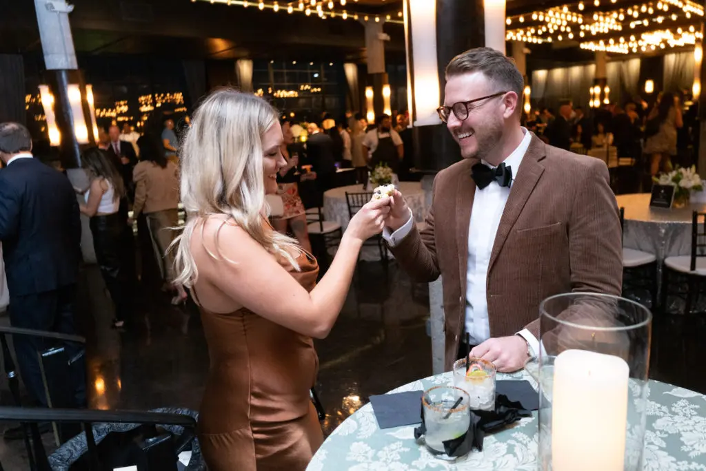 Diners certainly enjoyed the tasting at La Nuit du Caviar at The Astorian.
