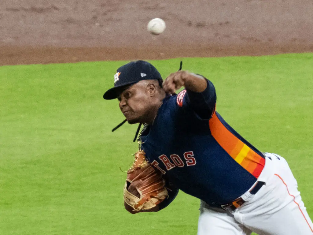 Houston Astros starter Framber Valdez gives the Astros another ace. (Photo by F. Carter Smith)