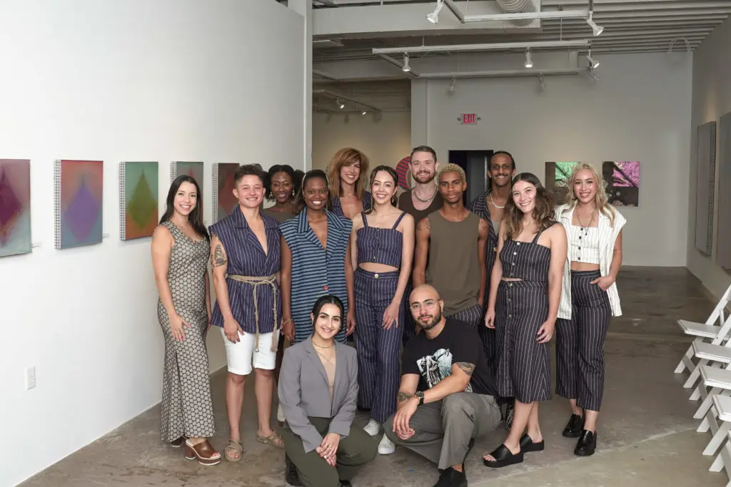 The 11 models of the MOLLY x NIKO fashion show. (Photo by Alexander Le'jo)