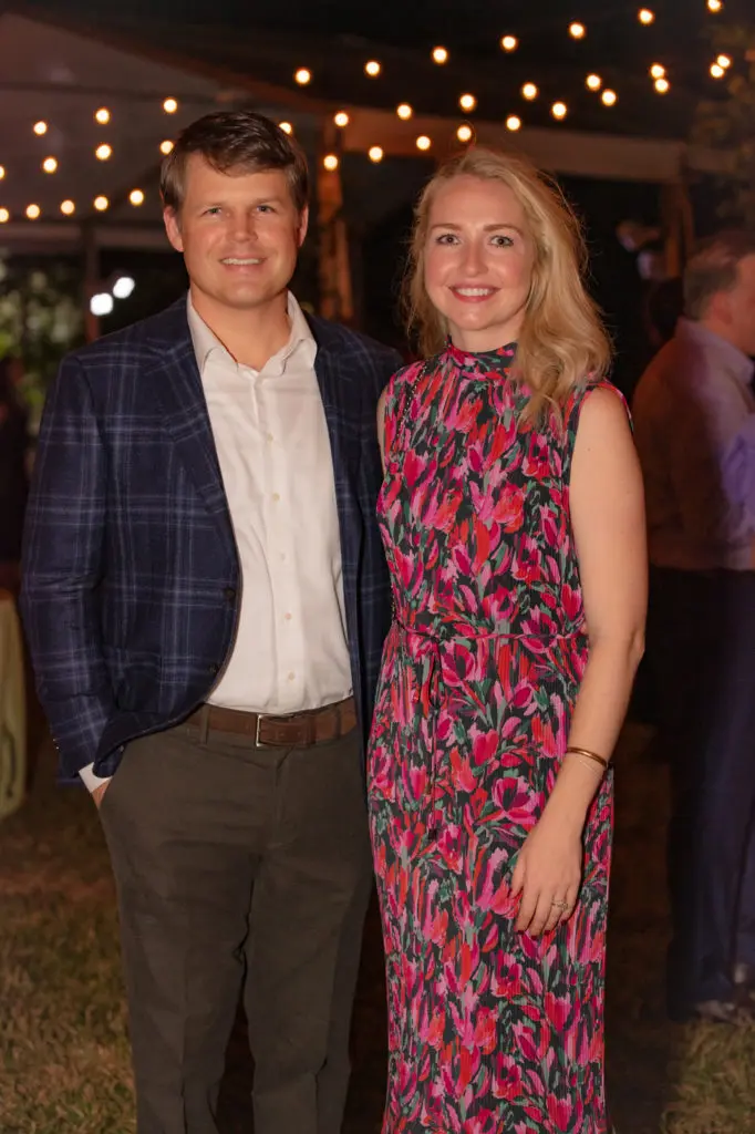Alex & Ali Weaver at The Menil Collection's alfresco 'Party in the Park.' (Photo by Miroma Photography and Design)