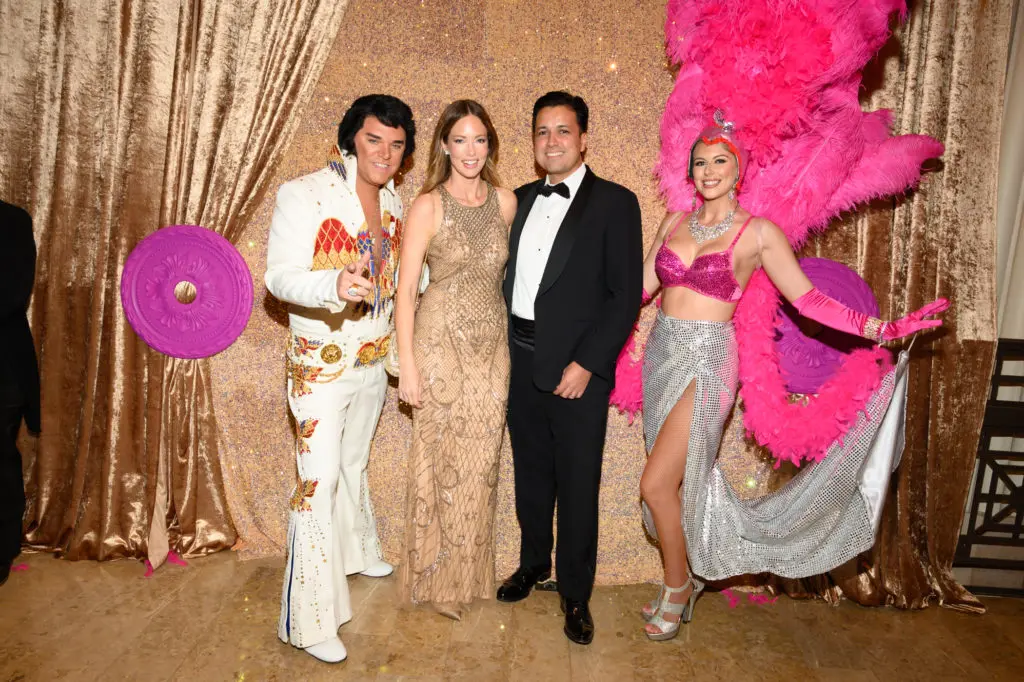 Allison & Ivan Chavez at the Children's Museum Houston Viva Las Vegas gala. (Photo by Alexander's Fine Portrait Design)