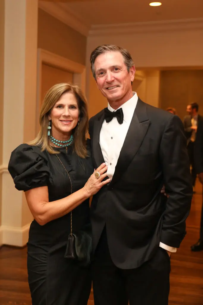 Caroline & Chris Shoppa at 'An Evening in Rice's Honour.' (Photo by Priscilla Dickson)