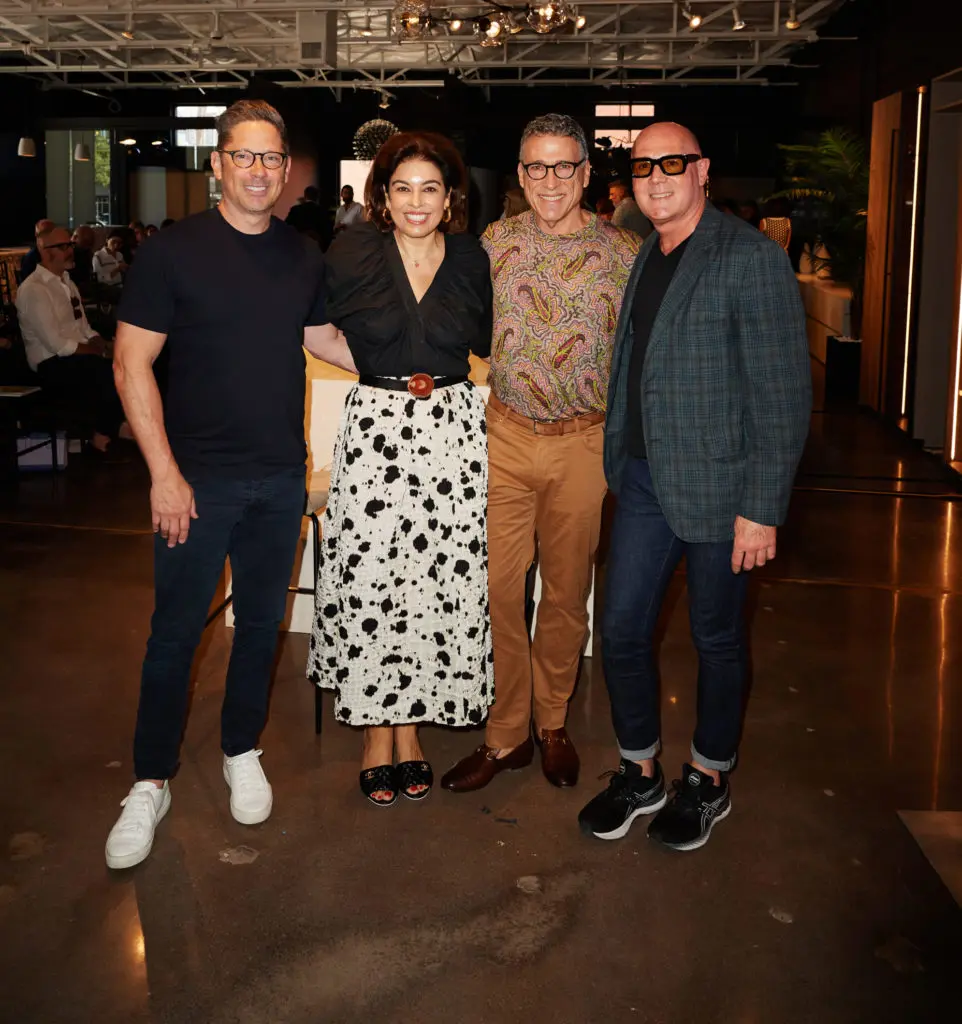 Chad Dorsey, Natasha Baradaran, Jeffry Weisman, Rob Dailey (Photo by Jonathan Zizzo)