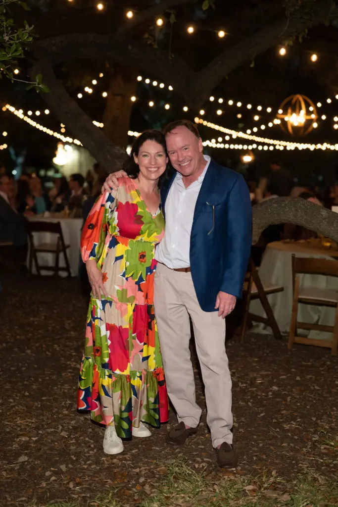Cullen Geiselman & Robert Muse at The Menil Collection 'Party in the Park.' (Photo by Daniel Ortiz)