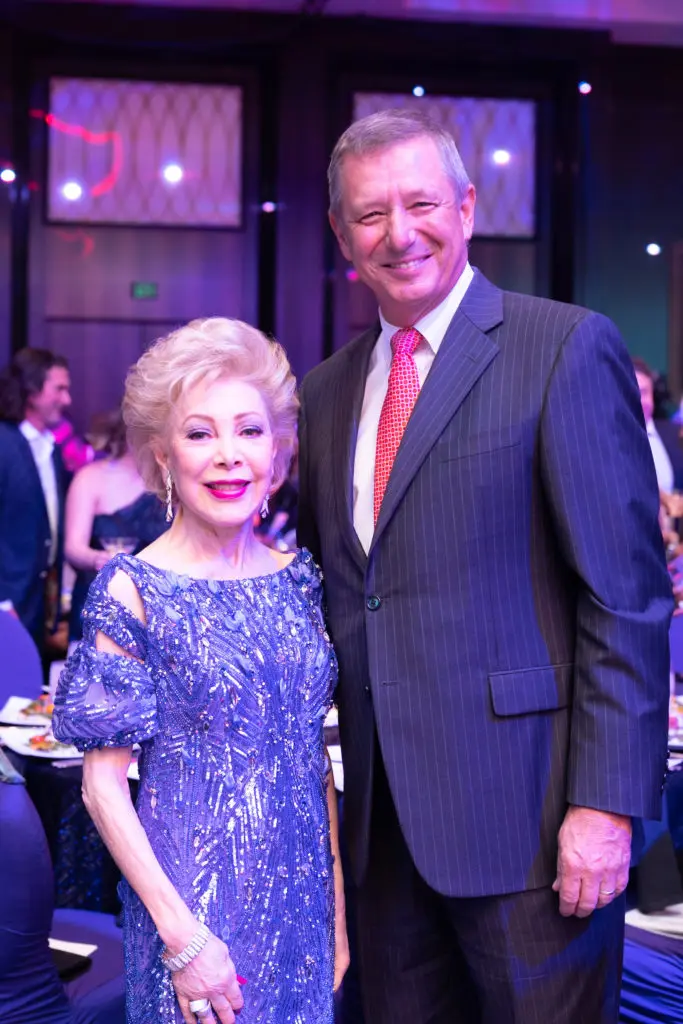 Margaret Alkek Williams, David Wuthrich at the Houston Children's Charity 25th anniversary gala. (Photo by Daniel Ortiz)