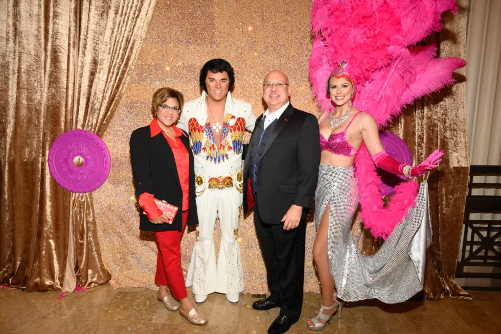 Dee Dee & Gilbert Garcia at the Children's Museum Houston Viva Las Vegas gala. (Photo by Alexander's Fine Portrait Design)