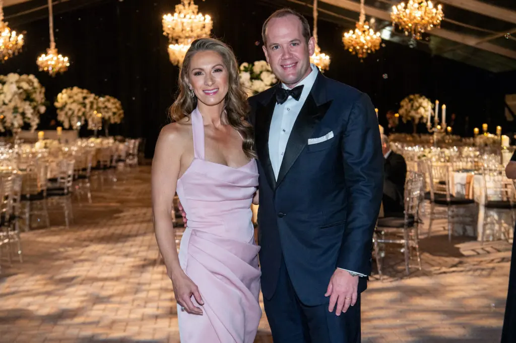 Drs. Rachel & Warren Ellsworth at the Houston Grand Opera Opening Night Dinner (Photo by Michelle Watson/CatchlightGroup.com)