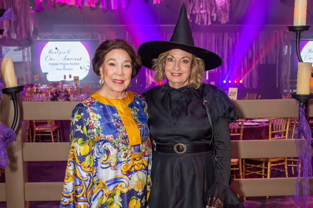 SPCA gala honoree Evelyn H. Griffin, SPCA president Patricia Mercer (Photo by Jacob Power)