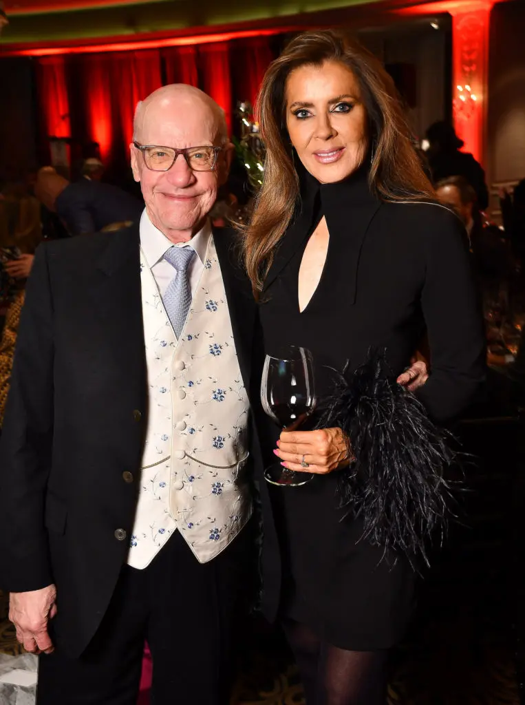 Wine hosts Gary & Caroline Kenney at the T.J. Martell Foundations Best Cellars Dinner at the Hotel ZaZa.  (Dave Rossman photo)