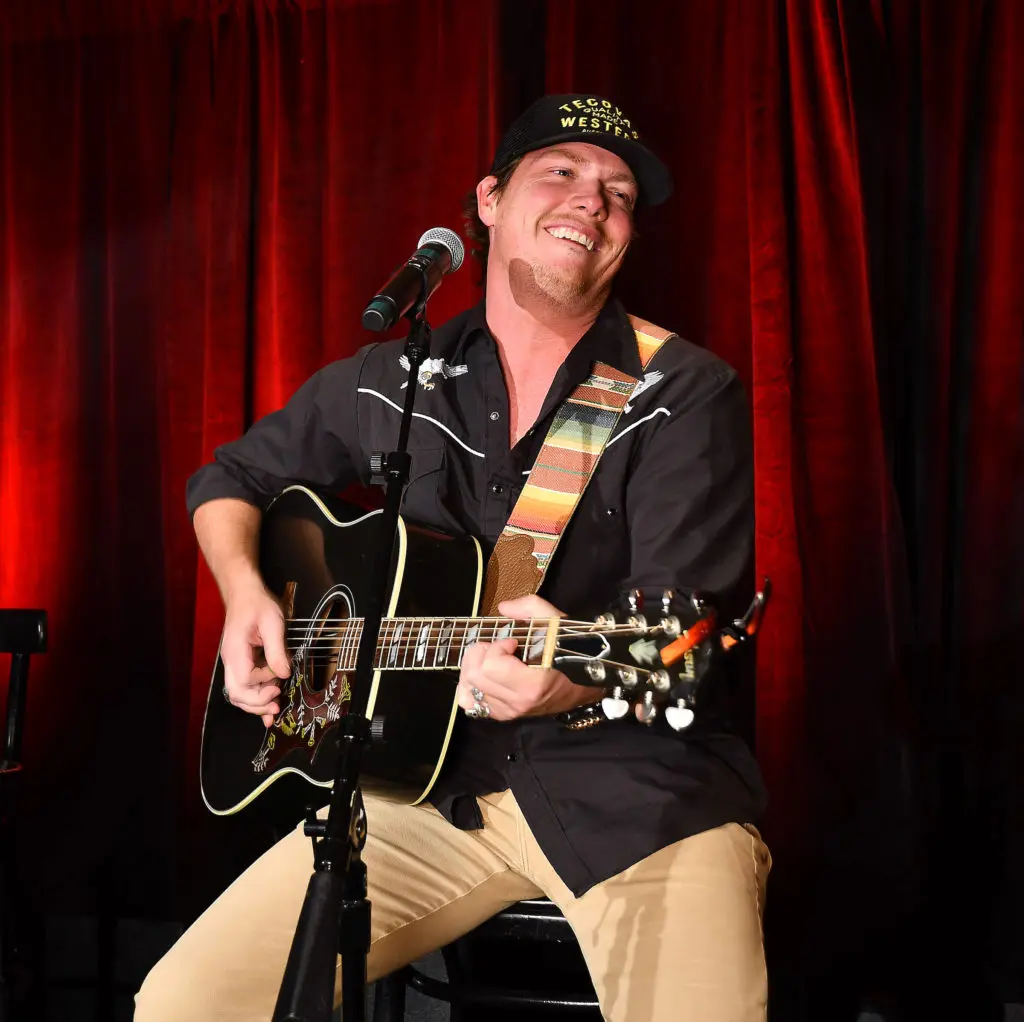 George Birge provided entertainment at the T.J. Martell Foundation’s Best Cellars Dinner at the Hotel ZaZa. (Dave Rossman photo)