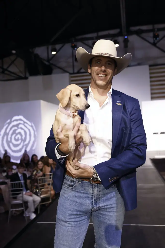 This precious pooch was one of the live auction items during the Ladies Who Brunch fundraiser at The Revaire.