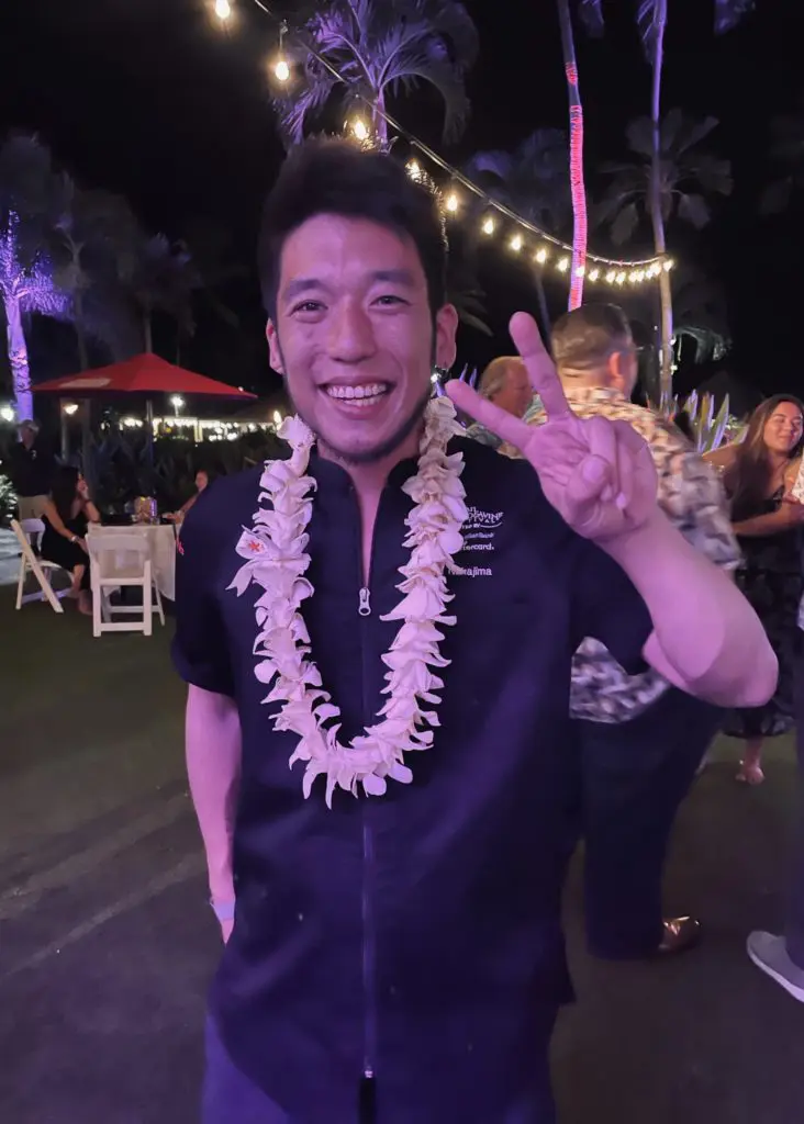 Seattle's Top Chef, Shoto Nakajima prepared a mouthwatering short rib on Maui. Photo by Courtney Dabney.