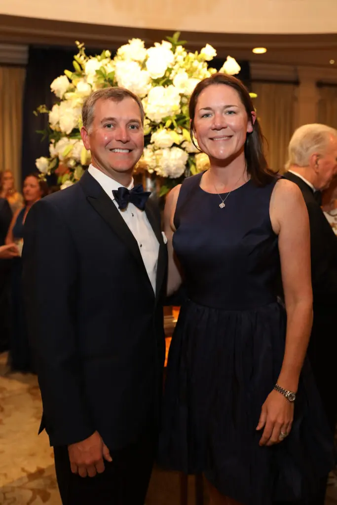 J.C.& Jen Kneale at 'An Evening in Rice's Honour.' (Photo by Priscilla Dickson)